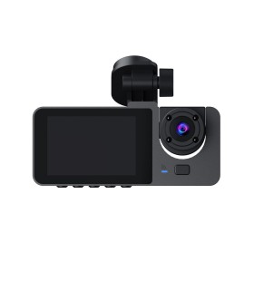 Car Rearview lirror Driving Recorder High-Definition Dual Lens Front And Rear Loop Recording Reverse Image 1080P