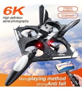 Equipped with gravity obstacle avoidance remote control aircraft V31 fighter jet aerial photography children's toys