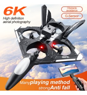 Equipped with gravity obstacle avoidance remote control aircraft V31 fighter jet aerial photography children's toys